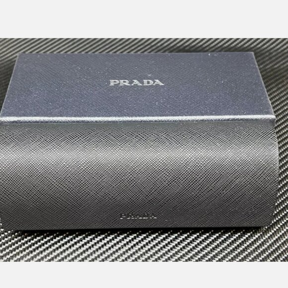 PRADA Transparent Grey Men's 57 mm Eyeglasses - Picture 5 of 5